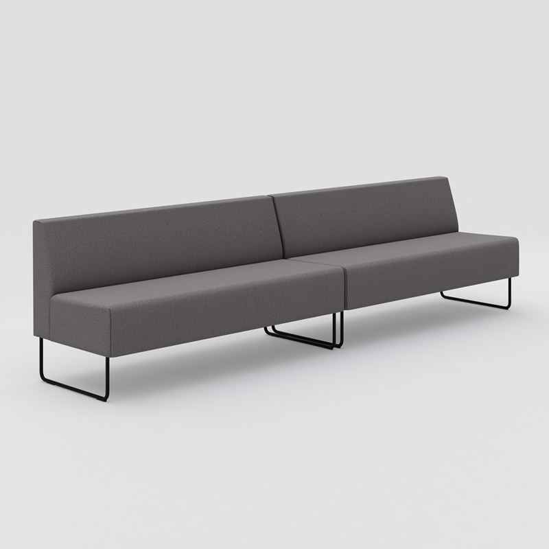 Sofa Meeter, L150 SH46, gray