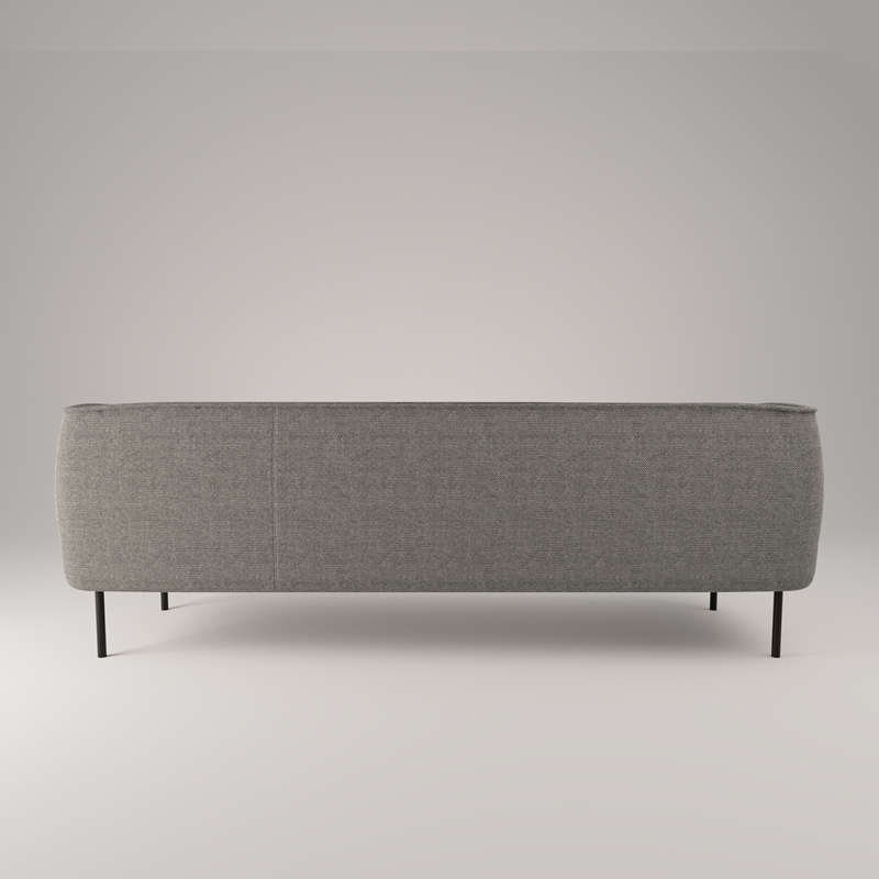 Sofa Gather 3 seat, light gray wool fabric Hallingdal