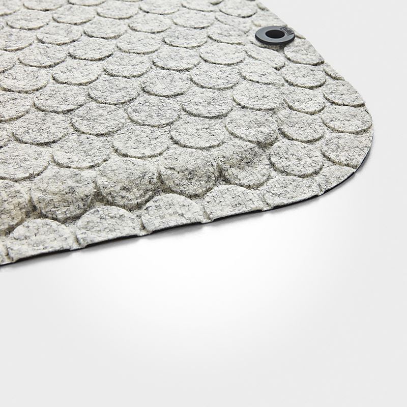 Standing mat StandUP Circle, 530x770, light gray