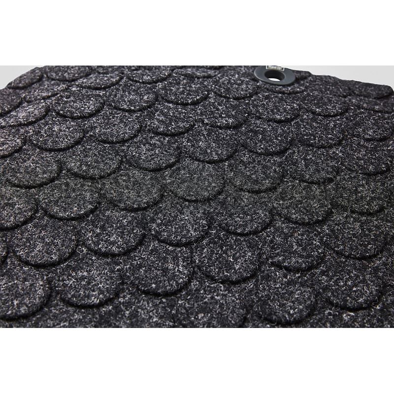 Ståmatta StandUP Circle, 530x770, svart