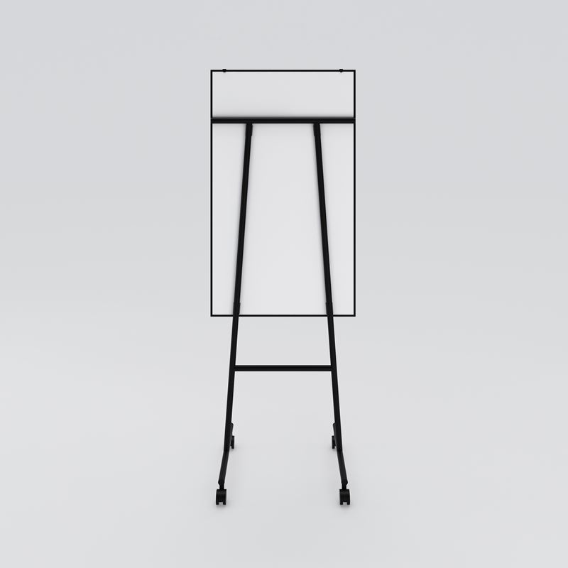 Mobil skrivtavla One, 1960x770 svart ram