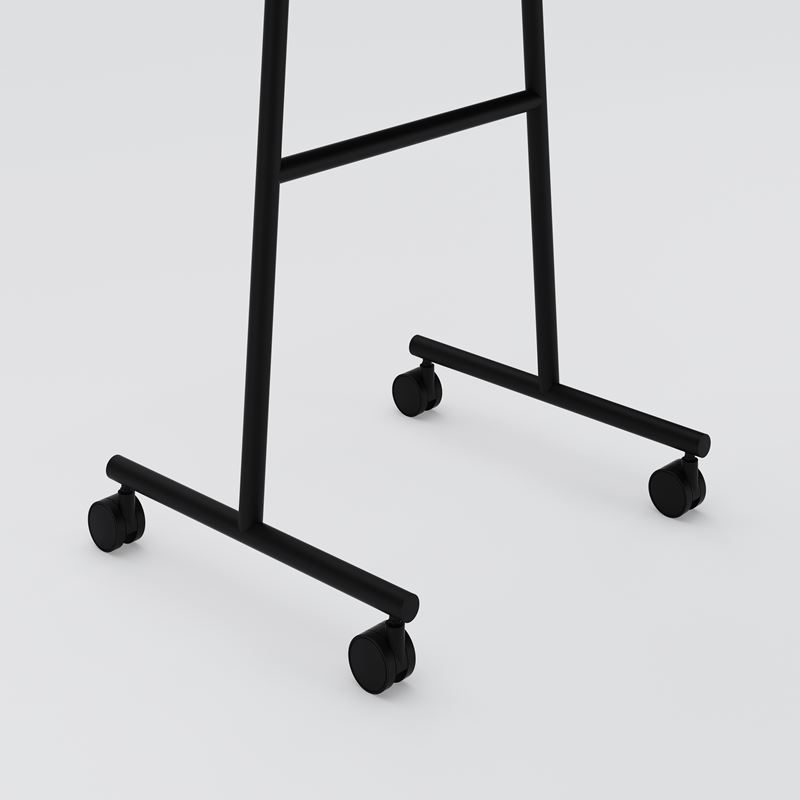 Mobil skrivtavla One, 1960x770 svart ram