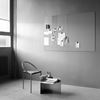 Glasskrivtavla Mood Wall, 1500x1000, beige
