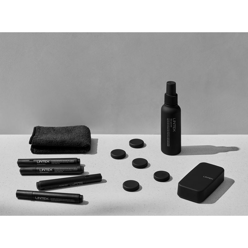 Whiteboard startset, svart